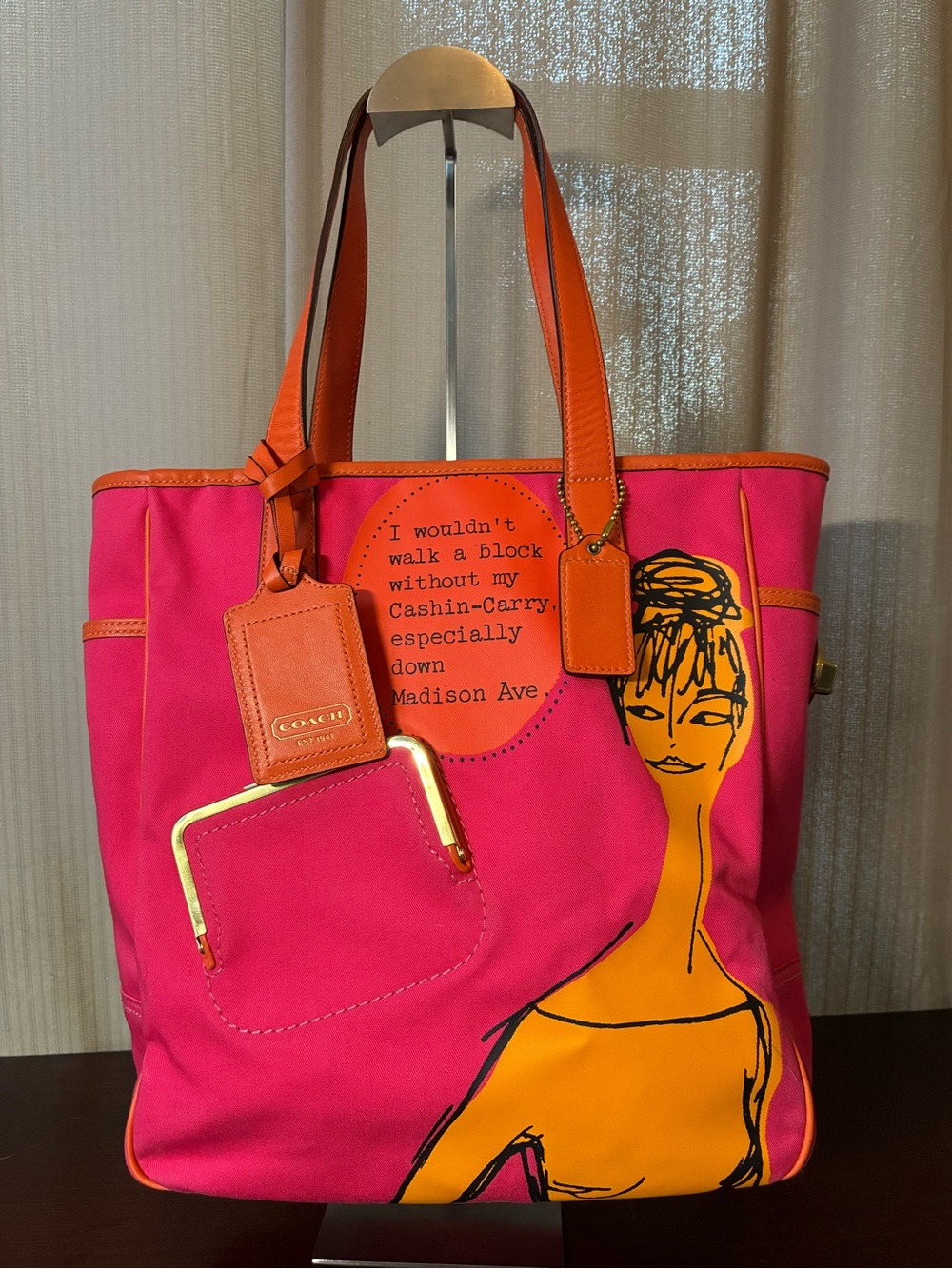 Coach Bonnie Cashin Canvas Tote